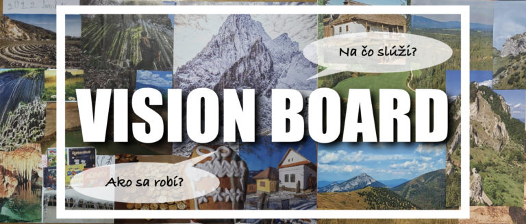 Vision board – nástenka vízií na ďalší rok