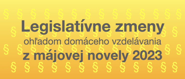 Novinky v školskom zákone 2023