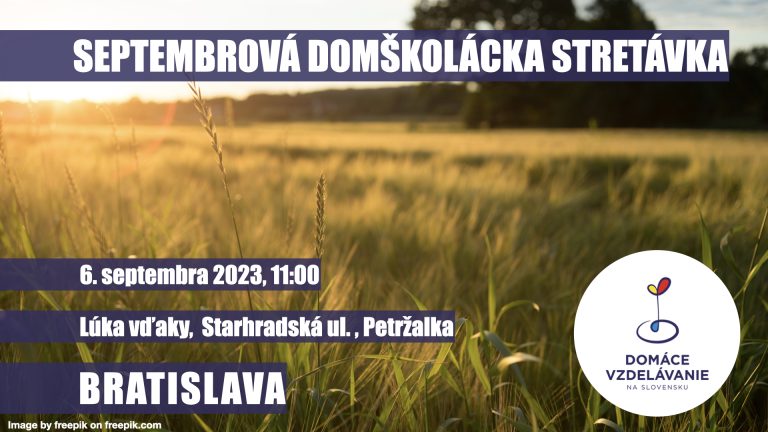 Regionálne stretnutie domškolákov z Bratislavy a okolia