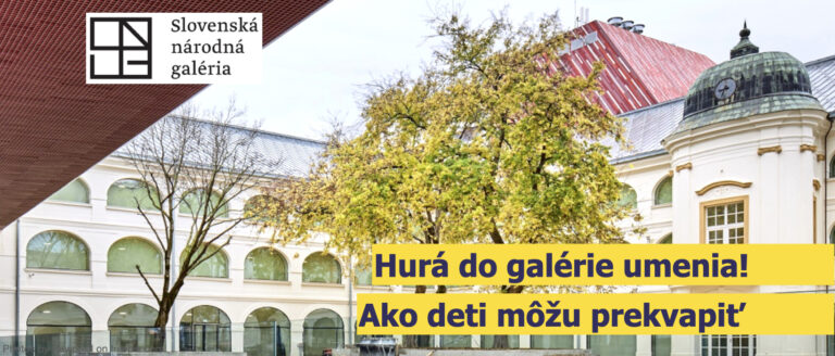 Galéria umenia ako priateľ do dažďa pre domškolákov