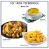 Menu O4 na No Back To School: kurací vývar s rezancami, vyprážaný karfiol a opekané zemiaky