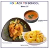 Menu O7 na No Back To School: paradajková polievka, pečené kuracie stehno a opekané zemiaky